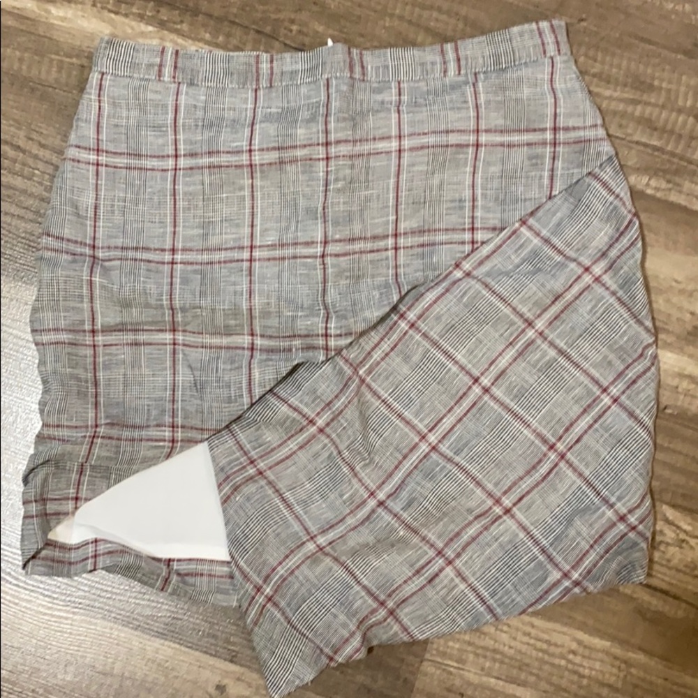 Plaid skirt
